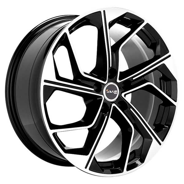 AVUS Racing AC-522 - Black Polished 8,00x18 5x112,00 ET45,00