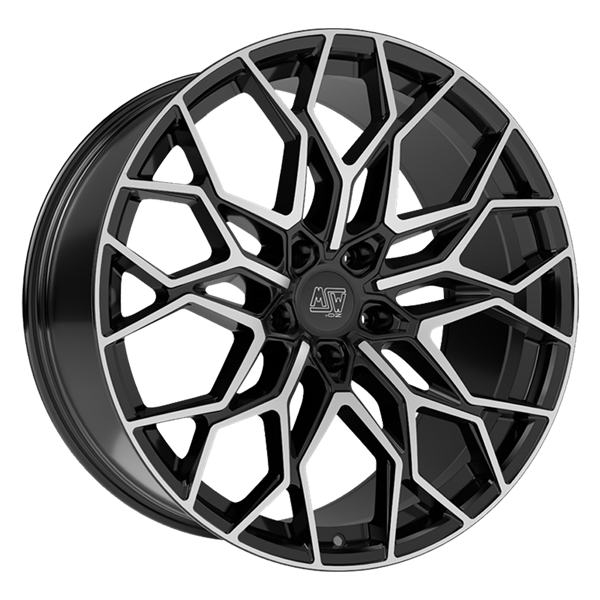 MSW 51 Black Polished 8,50x20 5x108,00 ET45,00