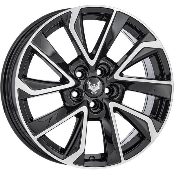 Reventon Orbit Black Polished 6,50x16 5x100,00 ET38,00