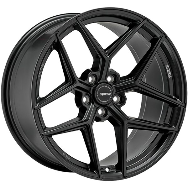 Sparco FF3 Matt Black 8,00x18 5x100,00 ET35,00