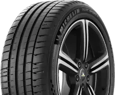 Gros plan de la bande de roulement Michelin Pilot Sport 5