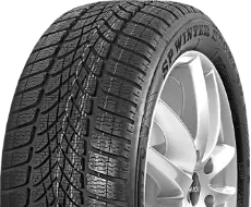 Gros plan de la bande de roulement Dunlop SP Winter Sport 4D