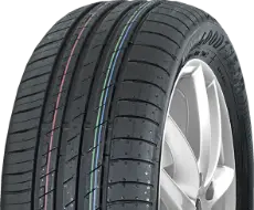 Gros plan de la bande de roulement Goodyear Efficientgrip Performance